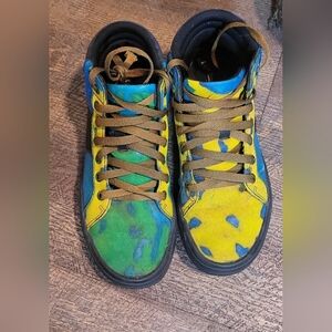 Tredsafe (OOAK) Hi-top Canvas Sneaker